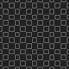 Black and white  pattern . Figures ornament.Seamless pattern for fashion, textile design,  on wall paper, wrapping paper, fabrics and home decor.