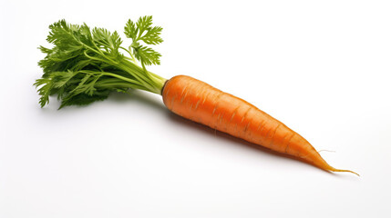 Carrot isolated on a white background.