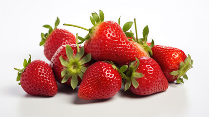Strawberry isolated on a white background.