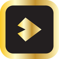 gold arrow icon