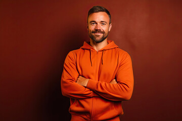 Obraz premium Cozy and Confident: Sweatpants Lifestyle