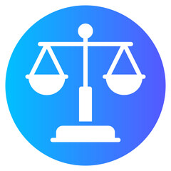 balance gradient icon