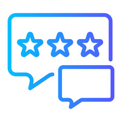 feedback gradient icon