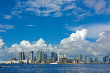 Obraz premium 東京の夏 晴海ふ頭