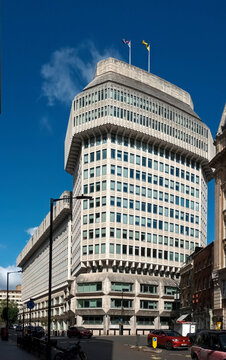 The Ministry of Justice building in Westminster, London, UK