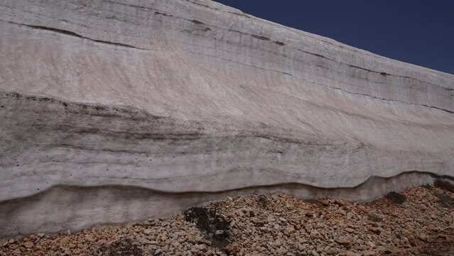 Snow in the mountain North Governorate Daher el Kadib Lebanon