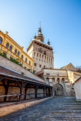 Stundturm, Schäßburg, Sighișoara, Rumänien 