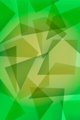 Abstract gradient green colored background - stock illustration