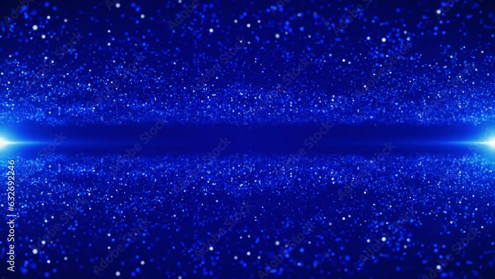 Poster 4k 3d sci-fi background plexus digital cyber space. blue hi tech field hologram glow particles lines