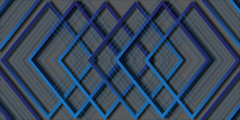 Abstract Background with blue colour ornament and mordern geomatric design with futuristic, blue texture with drawing pattern hi-tech colour print line illustration with technology ar