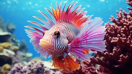 unique fish on coral reefs