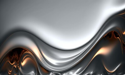 wave of molten metal, Generative AI