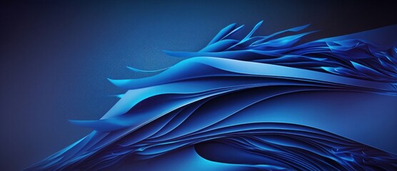 Abstract Blue  Background, Generative AI