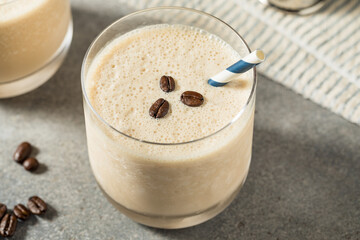 Boozy Frozen White Russian Cocktail