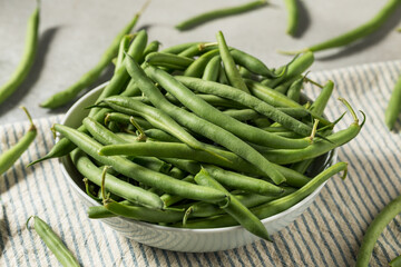 Organic Raw French Green Beans