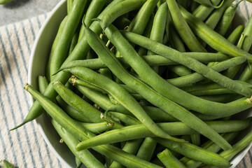 Organic Raw French Green Beans