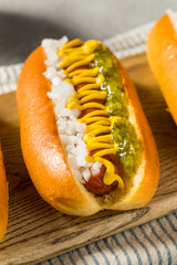 Char Grilled Hot Dog