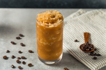 Homemade Sweet Frozen Iced Coffee