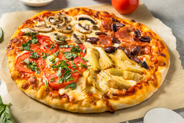 Italian Four Seasons Pizza