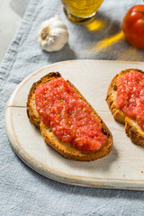 Homemade Pan Con Tomate Tomato Toast