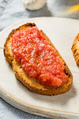 Homemade Pan Con Tomate Tomato Toast