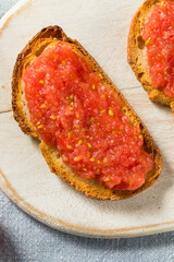 Homemade Pan Con Tomate Tomato Toast