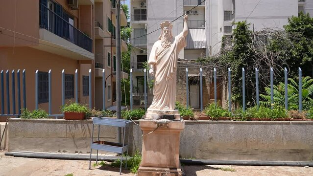 Saint Nicolas statue Beirut Governorate Beirut Lebanon