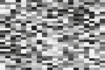 Pattern of black, white and gray rectangles