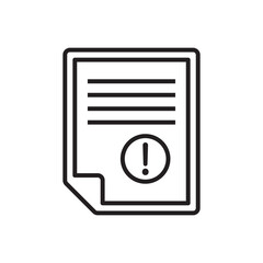 Document and information icon