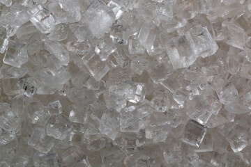 macro photography of white crystal sugar - sugar crystals magnified under a microscope
