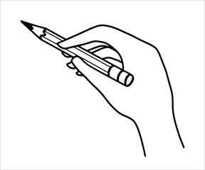 International Literacy Day. Contour vector. The icon, the symbol 8th September . Caligraphy and writing.