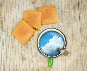 tea Cup and cookies