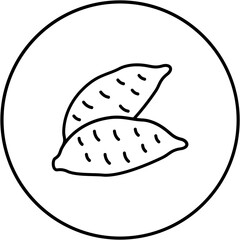 Sweet Potato Icon