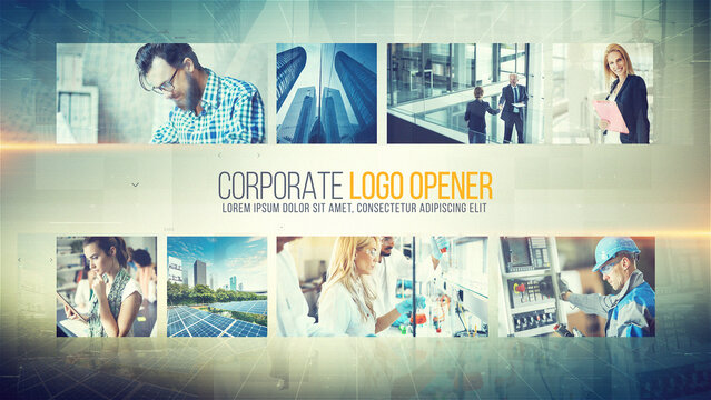 Corporate Logo Opener