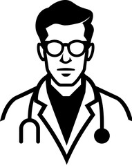 Healthcare professional icon