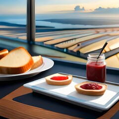 breakfast in the morning