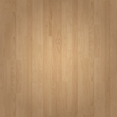 Naklejka premium Hardwood maple basketball court floor viewed from above. Abstract background texture