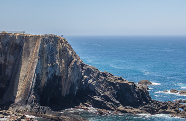 Cabo Sardao cliffs, Ponta do Cavaleiro, Portugal