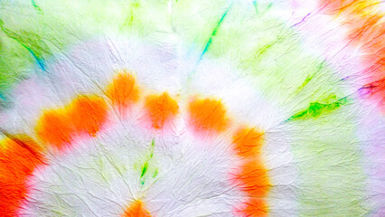 Tye Dye Patterns. Rainbow Dirty Abstract Drawing.