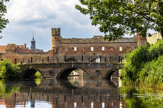 The wall in the city Zutphen in the Netherlands.