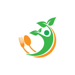 food restaurant's modern logo design