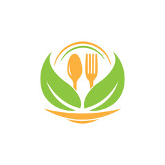 food restaurant's modern logo design