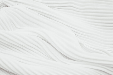 White fabric background, texture and background