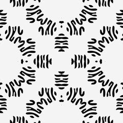 black and white pattern