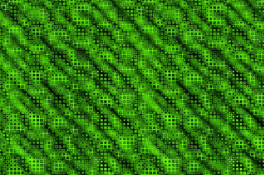 Creative abstract background for many types of design.Stylish, modern and shiny geometric pattern. Third. Green pattern with small treangles.