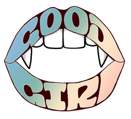 Good Girl with Fangs