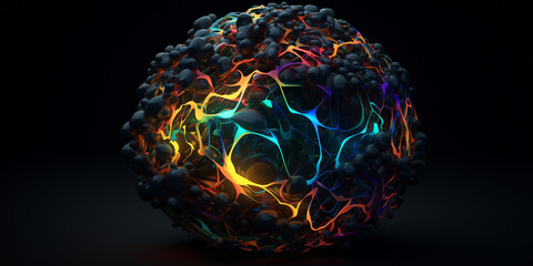 Sfondo Astratto. Colorato. Ai generated