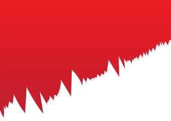 background with red ribbon