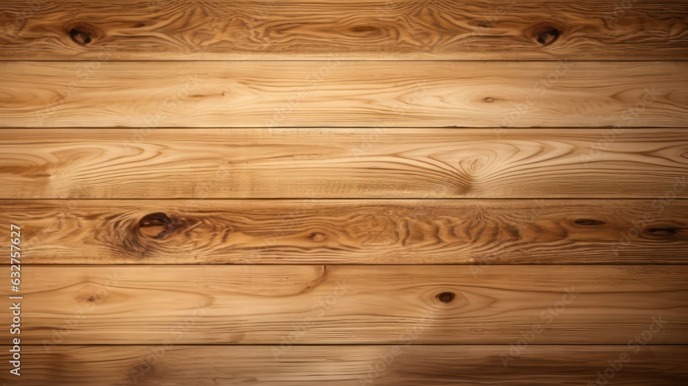 Poster wooden floor with planks as background created with generative ai