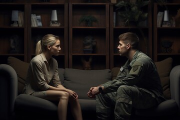 a young couple in conflict over a divorce